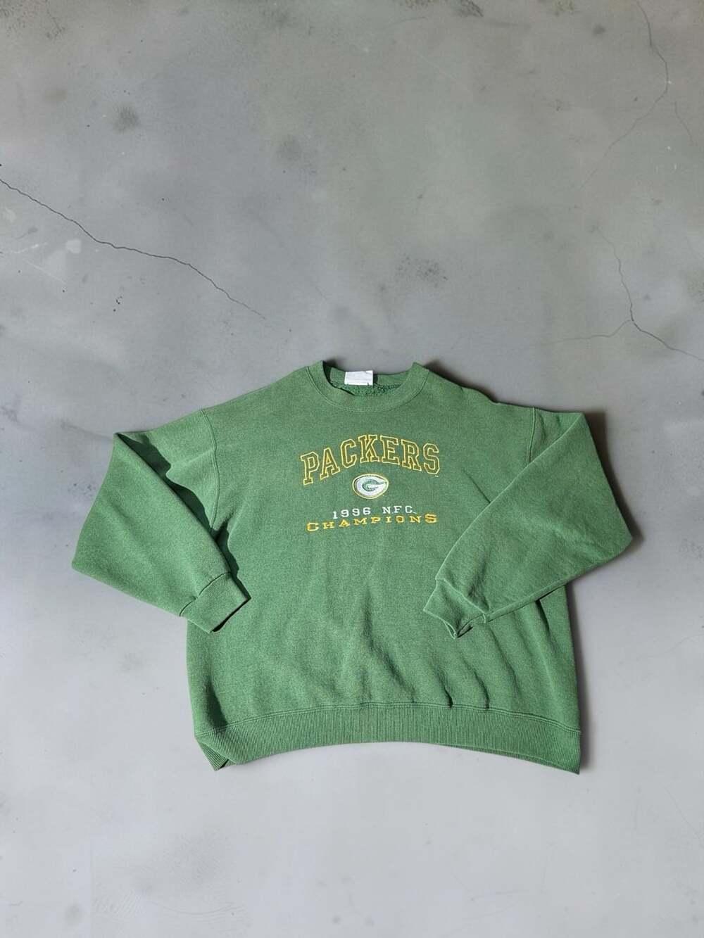 Lee Sport Green Bay Packers 1996 NFC Champions Sweatshirt XL